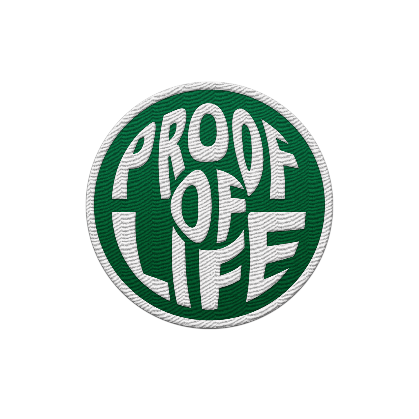 Green Proof of Life Patch